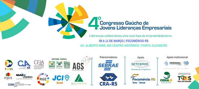 CRA-RS apoia 4º Congresso Gaúcho de Jovens Lideranças Empresariais